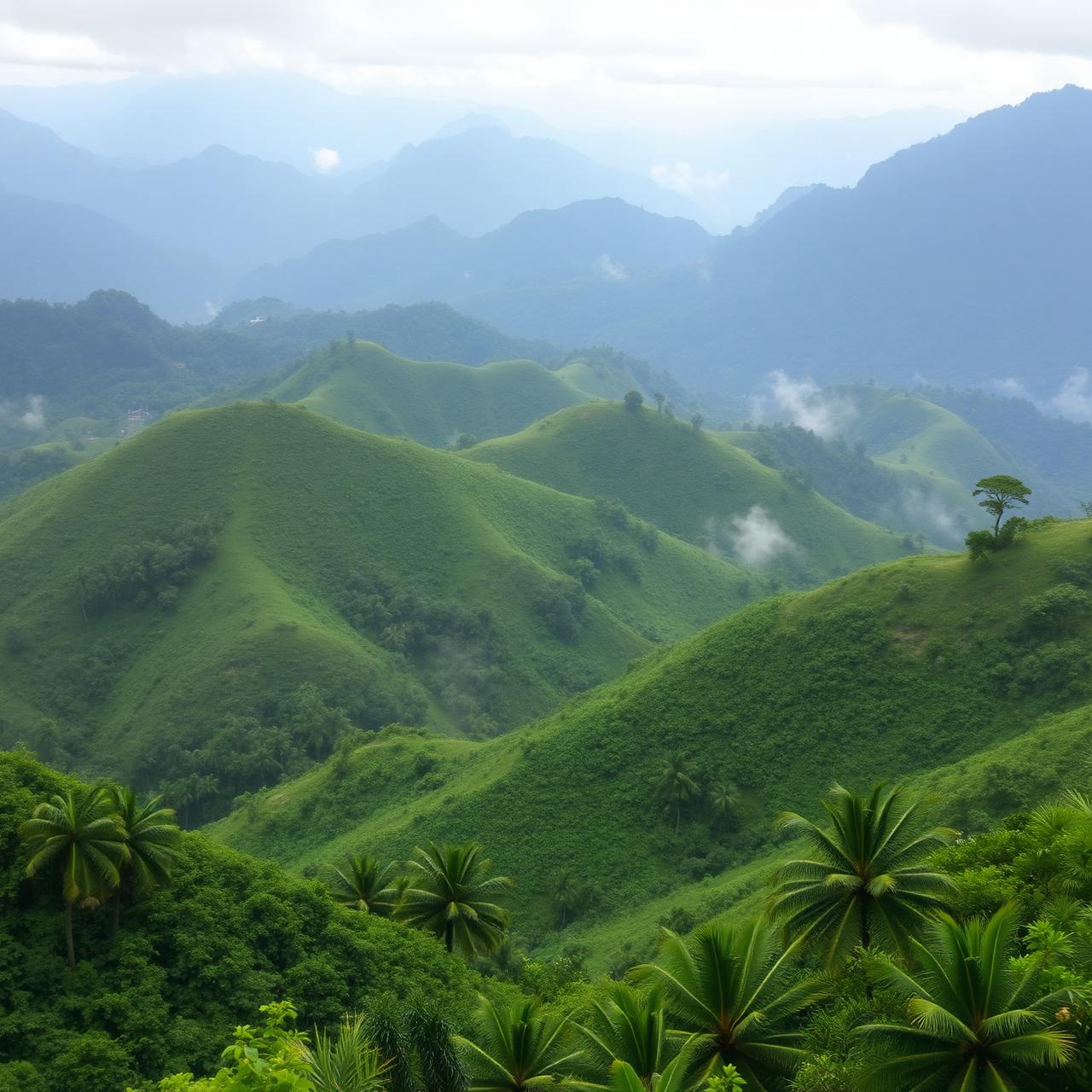 Perbukitan Hijau